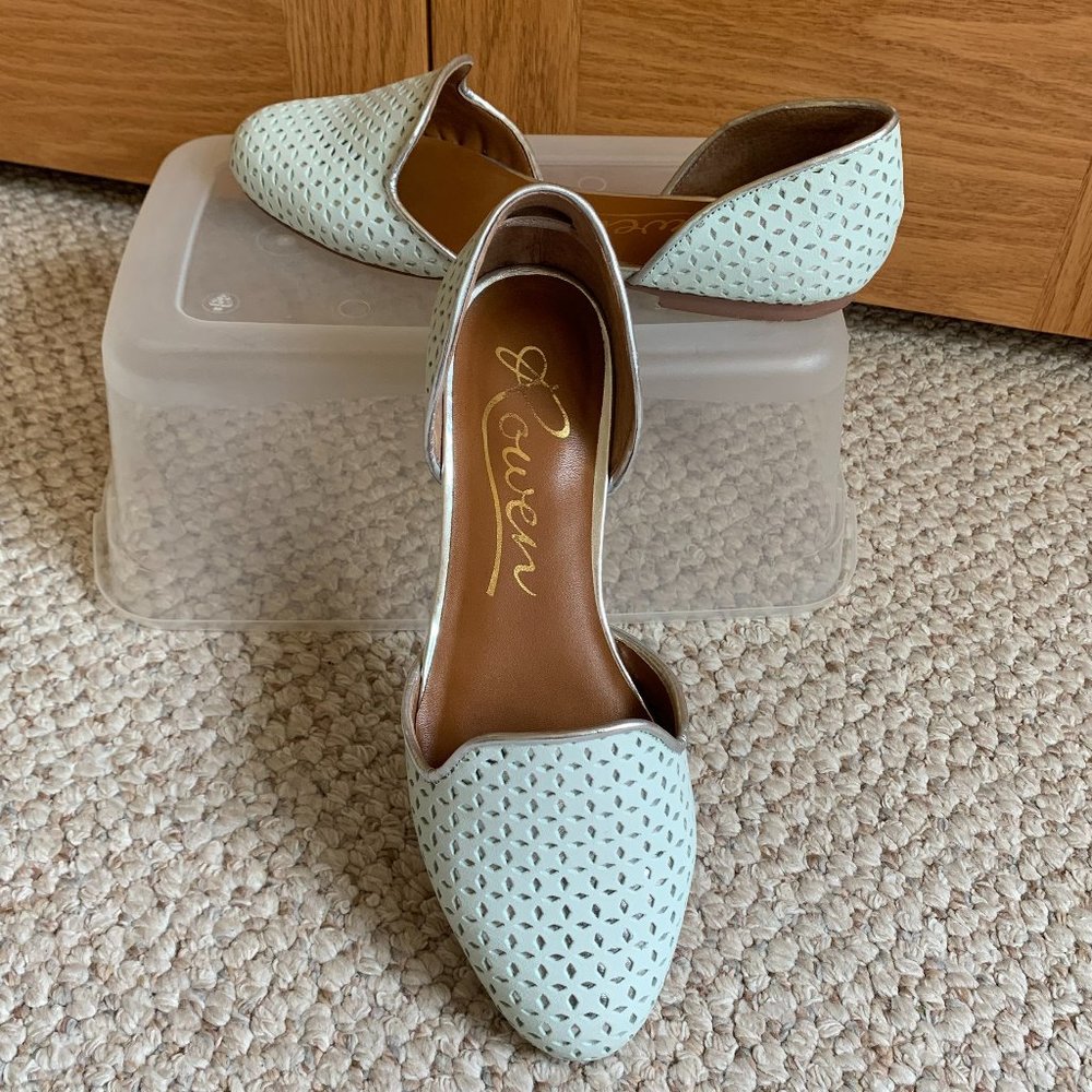 ROWEN - Chapman Mint Green D'Orsay - In Great Shape!